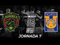 Resumen y Goles | Juárez vs Tigres | Liga BBVA MX - Grita México C22  - Jornada 7