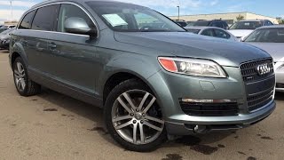 Pre Owned Grey 2007 Audi Q7 quattro 4.2L Premium In Depth Review | Slave Lake Alberta