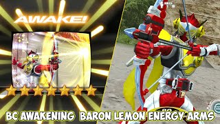 BC AWAKENING BARON LEMON ENERGY ARMS - KAMEN RIDER CITY WARS  仮面ライダーシティウォーズ