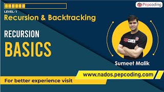 Recursion Basics | Print Decreasing Increasing Solution using Recursion