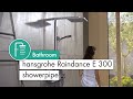 hansgrohe Raindance E 300 showerpipe