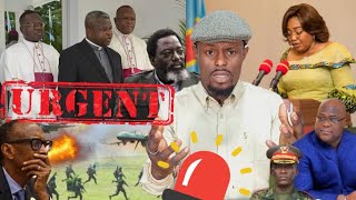 MATCH EBALUKI🚨LA RDC EN DANGER LA CENCO EN MISSION, JOSEPH KABILA BLOQUÉ AUX ÉTATS-UNIS, AFFAIRE...