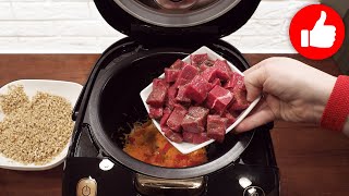 Много лет Готовлю только так! Обалденная перловка с мясом! Лучший рецепт перловки в мультиварке