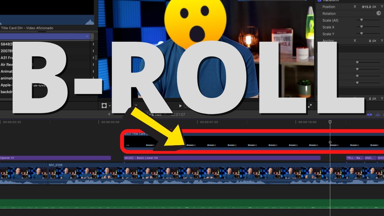 B-Roll Explained! - What Is B-Roll? - Editing Tips - YouTube