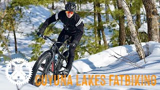 Cuyuna Country State Recreation Area - Winter MTB FATBIKE Adventure - Cuyuna Lakes Minnesota