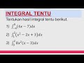 Cara Menyelesaikan Soal INTEGRAL TENTU