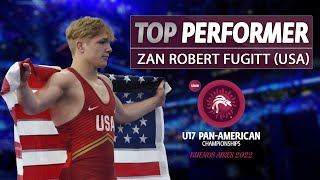 #WrestleBuenosAires U17 Pan-American Championships Top Performer: Zan Robert FUGITT (USA)
