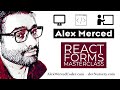 AM Coder - React Forms Masterclass (Uncontrolled, Controlled, useFormState, Formik)