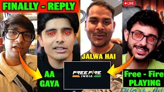 Carryminati Playing Free Fire |😱| @souravjvlogs and @TotalGaming093 Meetup |❤️| FF India Back🔥