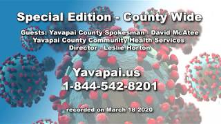 County Wide - Coronavirus Update - Yavapai County Community Health Services