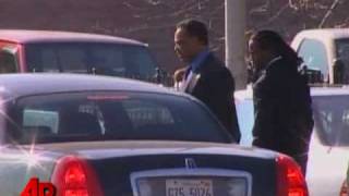 Mourners Gather for Private Hudson Funeral