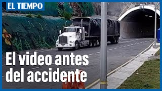 Revelan video previo al brutal accidente que dejó ocho muertos en La Línea | El Tiempo
