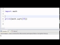 Intro To Python: import Statements