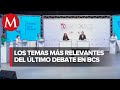 Se llevó a cabo el segundo debate entre candidatos a gubernatura en BCS