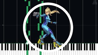 Menu - Metroid Prime - Easy Piano Tutorial