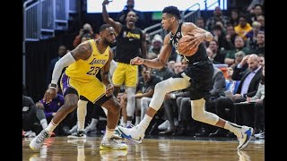 Lebron James vs Giannis Antetokounmpo - All 1 On 1 Plays | 2019-20 NBA Season