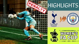 Penalty Shoot-Out | Tottenham vs Man City Women's FA Cup