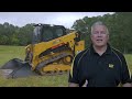 overview of the cat® 255 and 265 compact track loaders