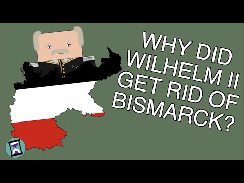 What is the most likely reason Bismarck was named chancellor when King Wilhelm I because kaiser of Germany?