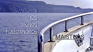 Destination Santorini,Greece!Aegean cruise ultra HD