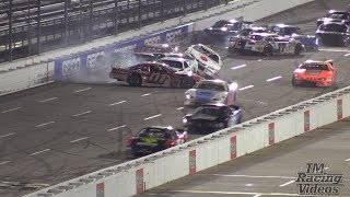 Big Crash at Martinsville Speedway - 9/23/17 - VSCU 300 - Lap 121