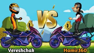 Vereshchak vs Hamir 360 Freindly challenge  💪💪 #hillclimbracing2#hcr2