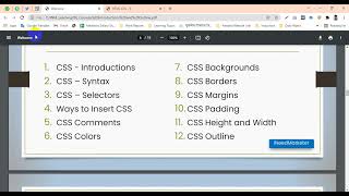 CSS (Introductions, Syntax, Selector, Comments, Color, Background, Borders) | Basic HTML & CSS