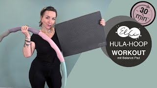 Gemeinsam hullern: Fitness Hula Hoop am Montag LIVE mit Balance Pad