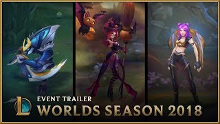 LEAGUE OF LEGENDS - NEW Welcome To Worlds Season 2018 Event Trailer (2018) HD
