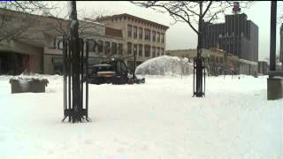 Lots of snow in Sheboygan