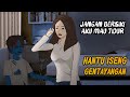 DIGANGGU ARWAH HANTU GENTAYANGAN | KARTUN ANIMASI HOROR