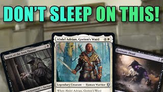 Don't Sleep On This Uncommon Commander! | Abdel Adrian, Gorion's Ward | MTG Commander #Shorts