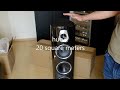 Unboxing of the Sonus Faber Sonetto III speakers