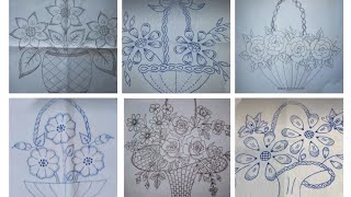 New Latest Drawing Ideas 💡 For Table Cloth 🌸🌸 Beautiful Table Cloth painting design