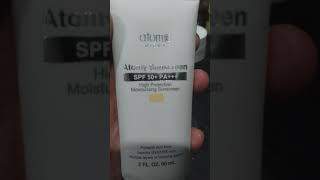 ATOMY SUNSCREEN 50 SPF++ #shorts