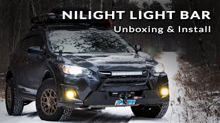 Nilight Light Bar Unboxing, Install & Review