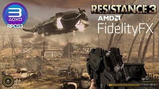 RPCS3 0.0.18-12814 | Resistance 3 4K UHD FSR Scaling | PS3 Emulator PC Gameplay