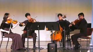 Oriens Chamber Music Competition 2024, Reisender Quartet, String Quartet in F major, Mvt II by Ravel