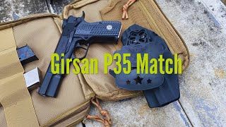 RANGE REVIEW of the NEW GIRSAN MC P35 MATCH 9mm! A BROWNING high power clone (The GOOD and the BAD)