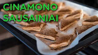 Cinamono sausainiai