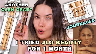 MY CURRENT SKINCARE ROUTINE USING JLO BEAUTY - HONEST REVIEW | Maryam Maquillage