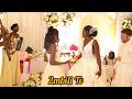 akothee s daughters dance with their new father omosh at mum s wedding