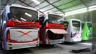 Bagaimana Karoseri membangun bus mewah dari nol #trending #shorts #viralvideo