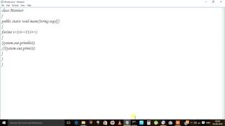 Print vs Println program in java