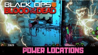 BLACK OPS 4 ZOMBIES: BOTD HOW TO TURN ON POWER (BLOOD OF THE DEAD)