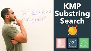 Knuth–Morris–Pratt (KMP) Pattern Matching Substring Search - First Occurrence Of Substring