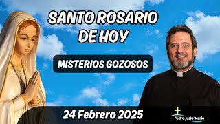 Santo rosario de hoy Lunes 24 Febrero 2025 | Padre Pedro Justo Berrío