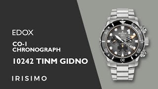 EDOX CO-1 CHRONOGRAPH 10242 TINM GIDNO | IRISIMO