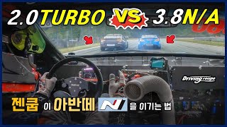 🔥슈퍼카 아반떼N 을 젠쿱이 이기는 법🤩ㅣFF vs FRㅣ넥센스피드레이싱5R 2부