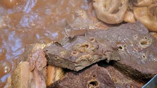 #牛肺#牛腸#牛腩#牛雜#牛筋#牛肚#牛膀 Beef Brisket,Beef Offal,Lungs,Pancreas,Intestines, HongKongStreetFood#香港仔一品魚蛋王